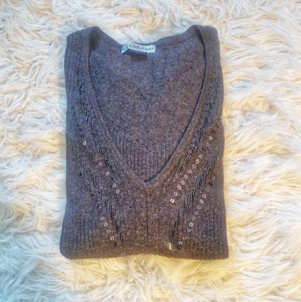 Grey Guess sweater Shirt